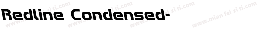 Redline Condensed字体转换